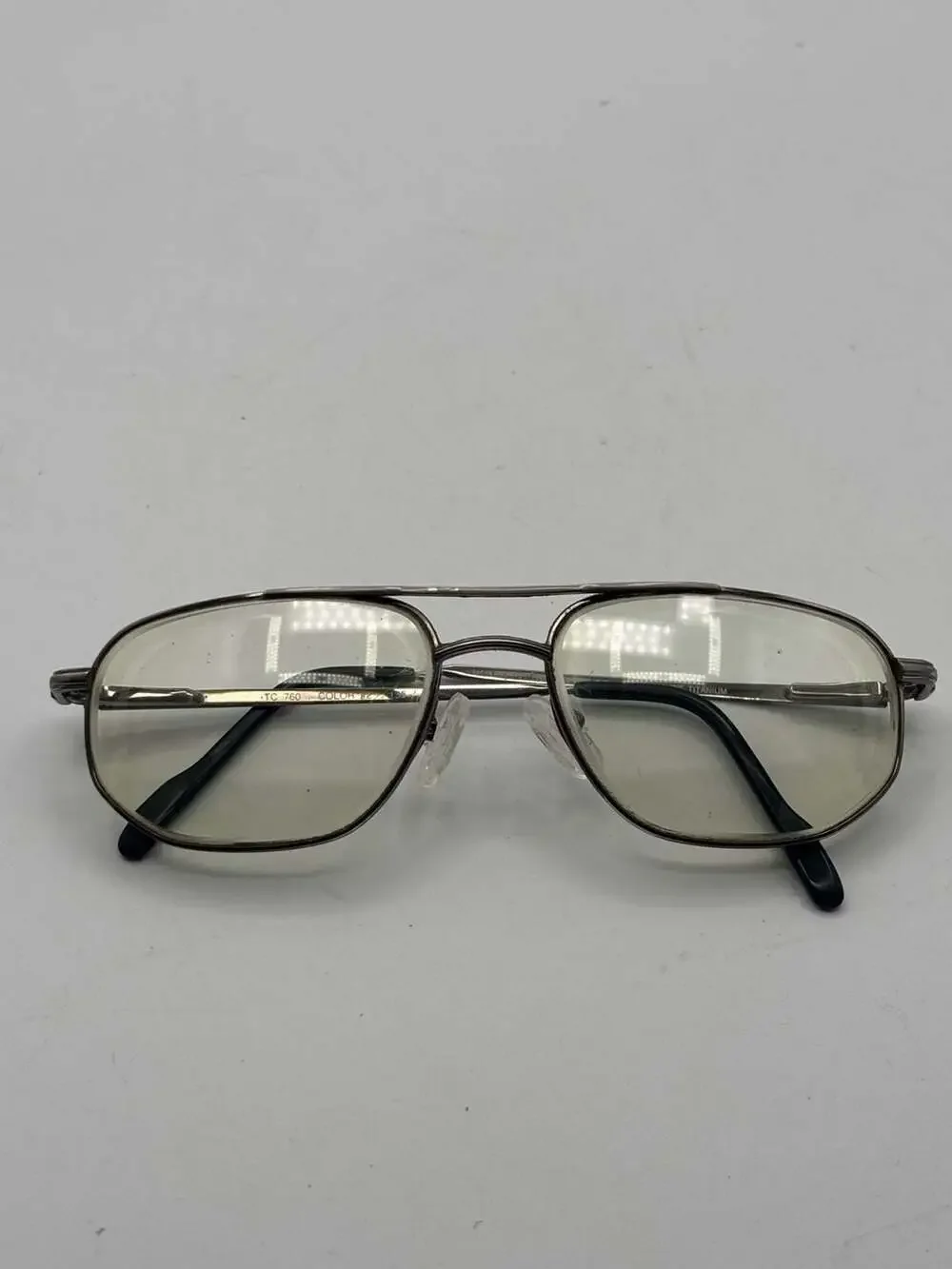 Silver Dollar Pure Titanium Aviator Eyeglasses Frames
